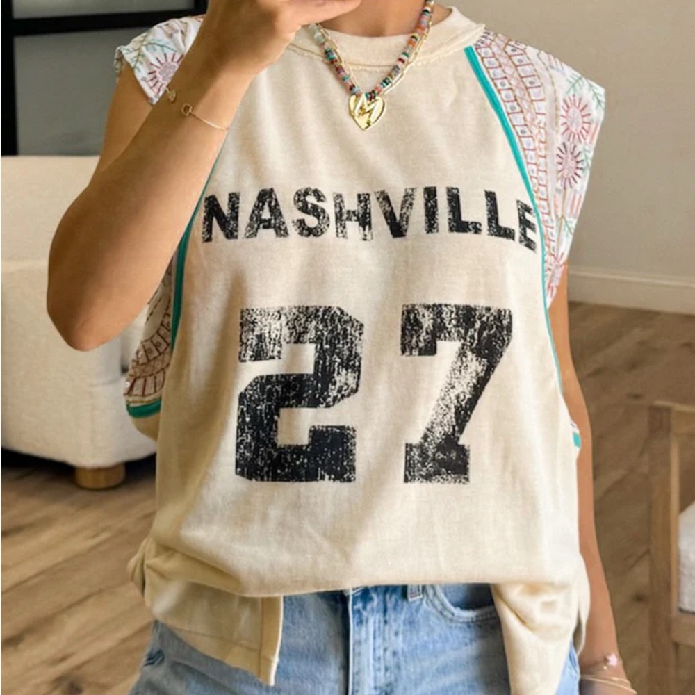 Nashville' Embellished Tee